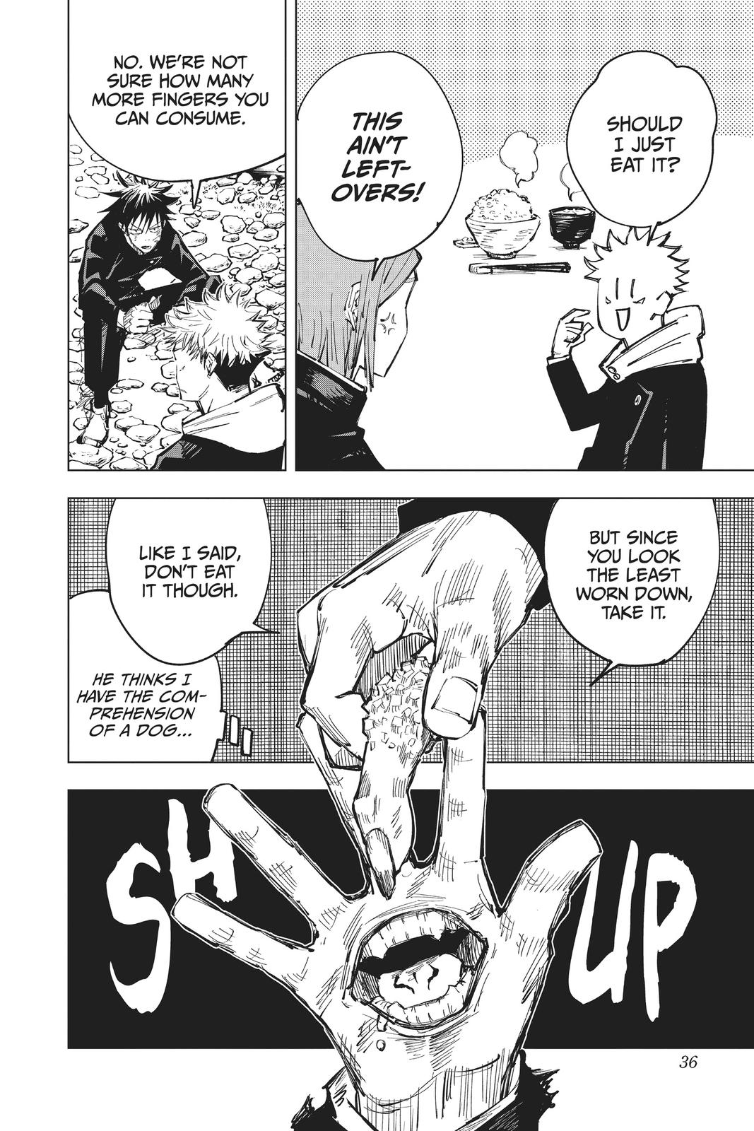 Jujutsu Kaisen Manga Chapter 63 page 10 - Accomplices scene