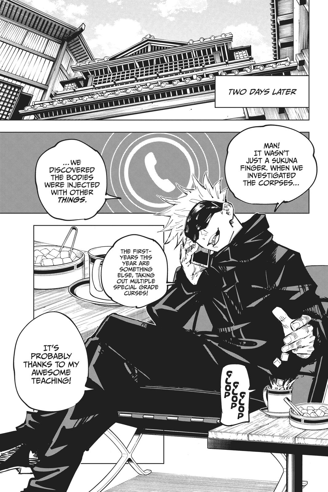 Jujutsu Kaisen Manga Chapter 63 page 13 - Accomplices scene