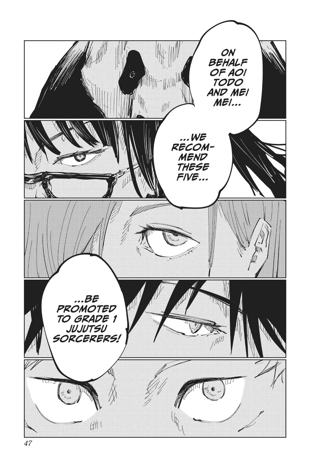 Jujutsu Kaisen Manga Chapter 63 page 21 - Accomplices scene
