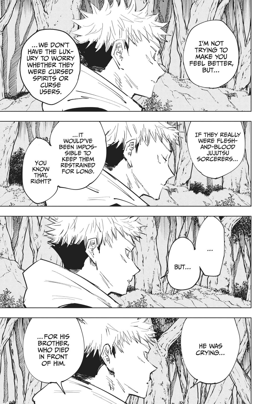 Jujutsu Kaisen Manga Chapter 63 page 5 - Accomplices scene