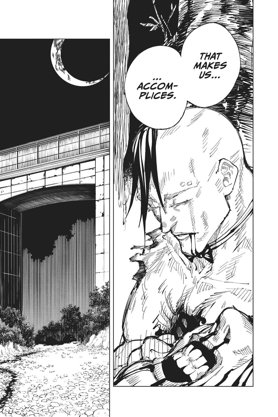 Jujutsu Kaisen Manga Chapter 63 page 7 - Accomplices scene