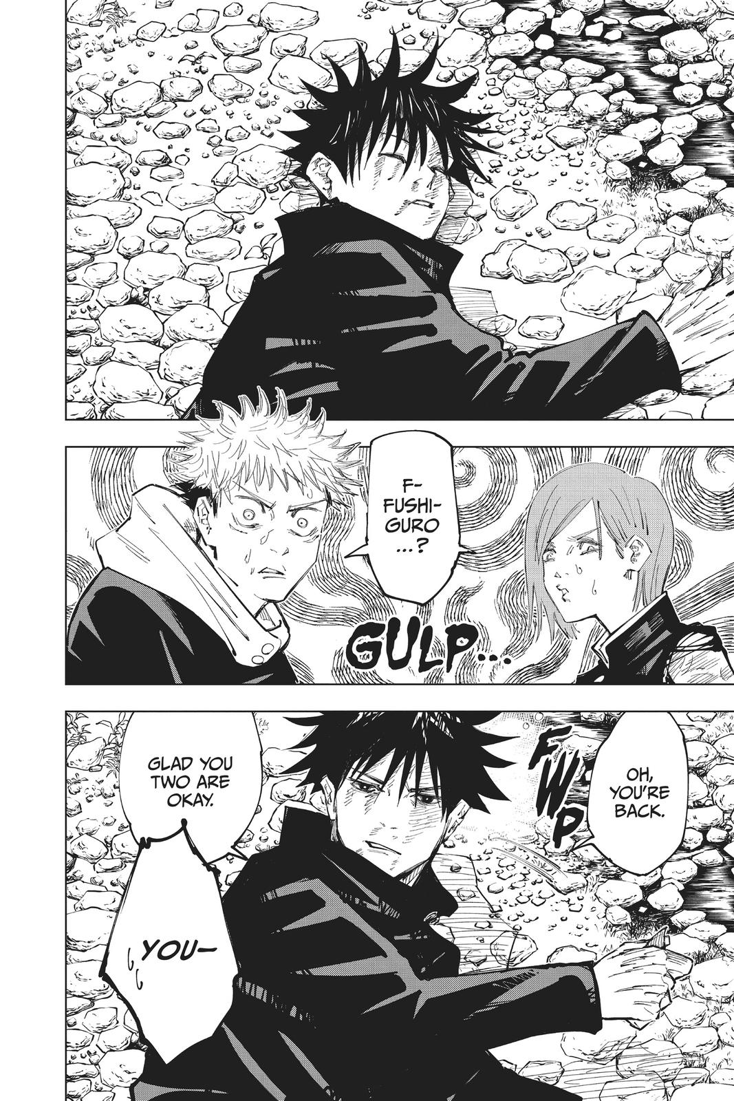 Jujutsu Kaisen Manga Chapter 63 page 8 - Accomplices scene