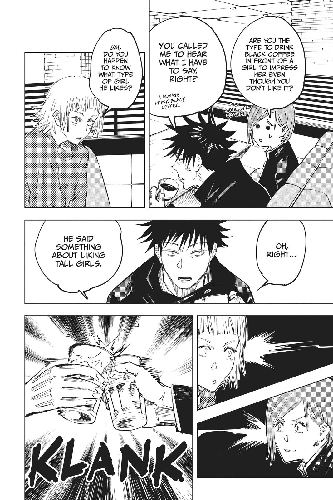 Jujutsu Kaisen Manga Chapter 64 page 12 - It's Like That scene