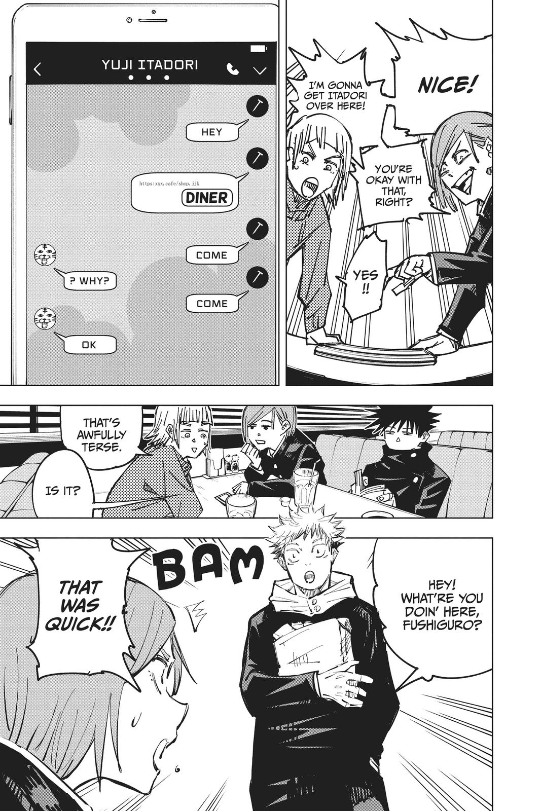 Jujutsu Kaisen Manga Chapter 64 page 13 - It's Like That scene