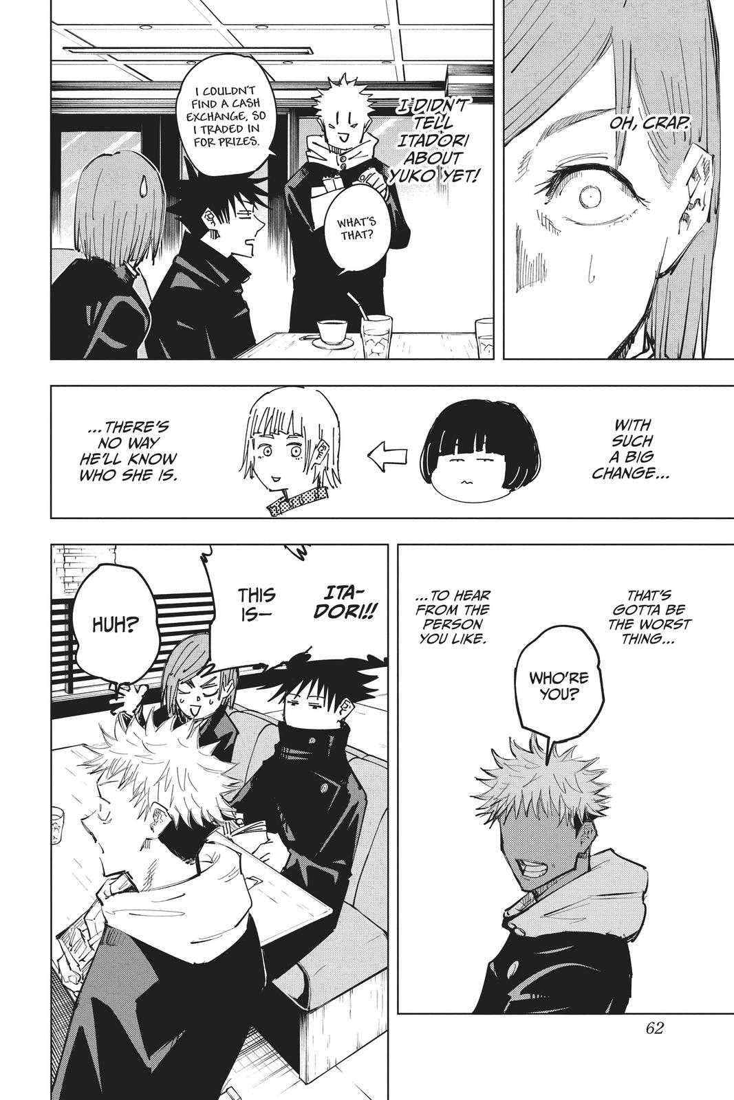 Jujutsu Kaisen Manga Chapter 64 page 14 - It's Like That scene