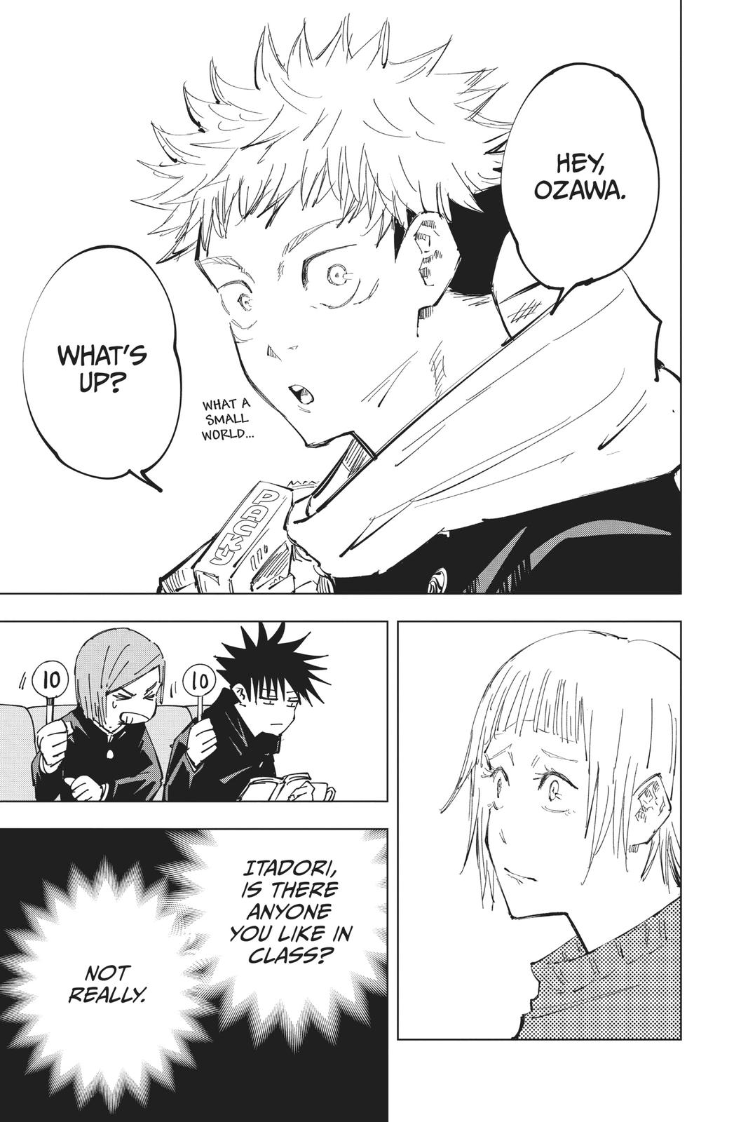 Jujutsu Kaisen Manga Chapter 64 page 15 - It's Like That scene