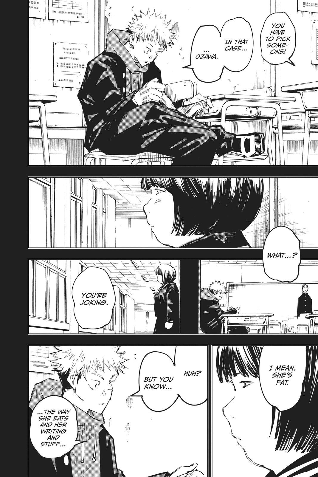 Jujutsu Kaisen Manga Chapter 64 page 16 - It's Like That scene