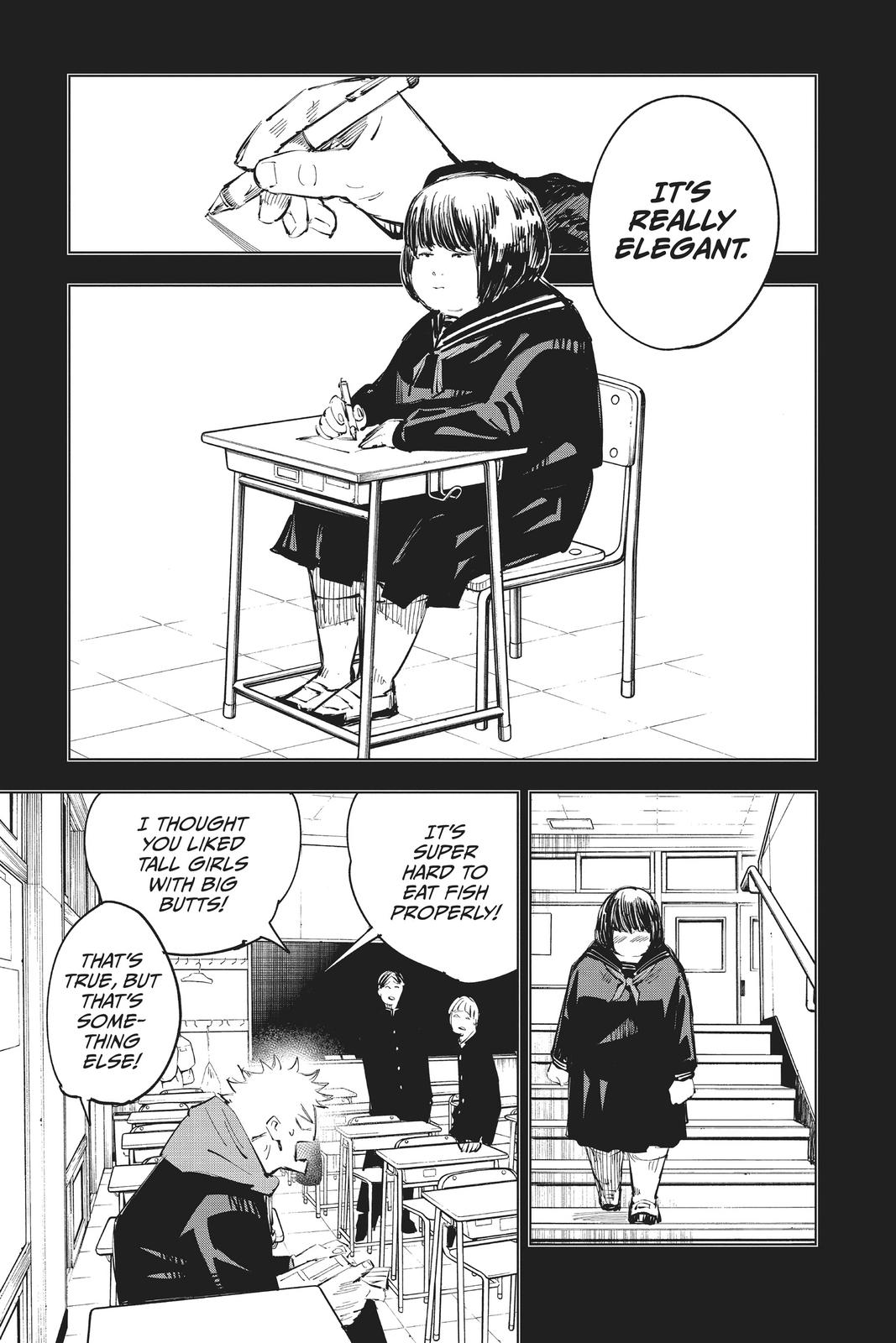 Jujutsu Kaisen Manga Chapter 64 page 17 - It's Like That scene