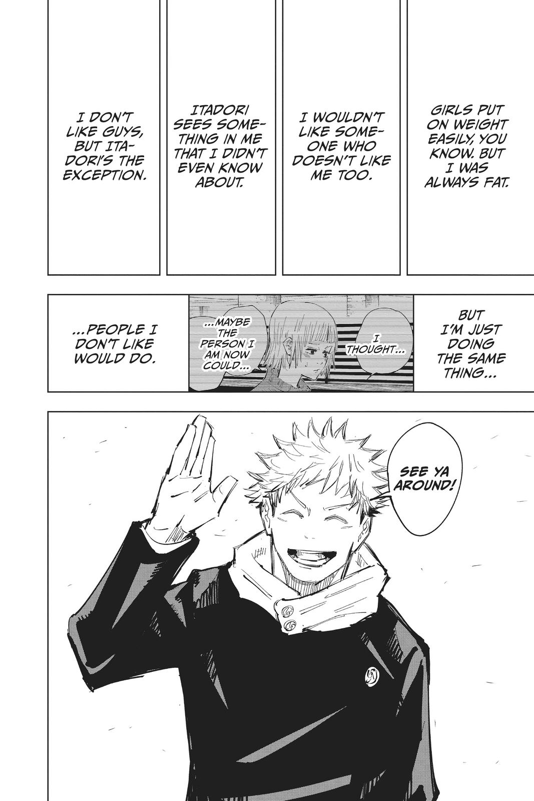 Jujutsu Kaisen Manga Chapter 64 page 18 - It's Like That scene