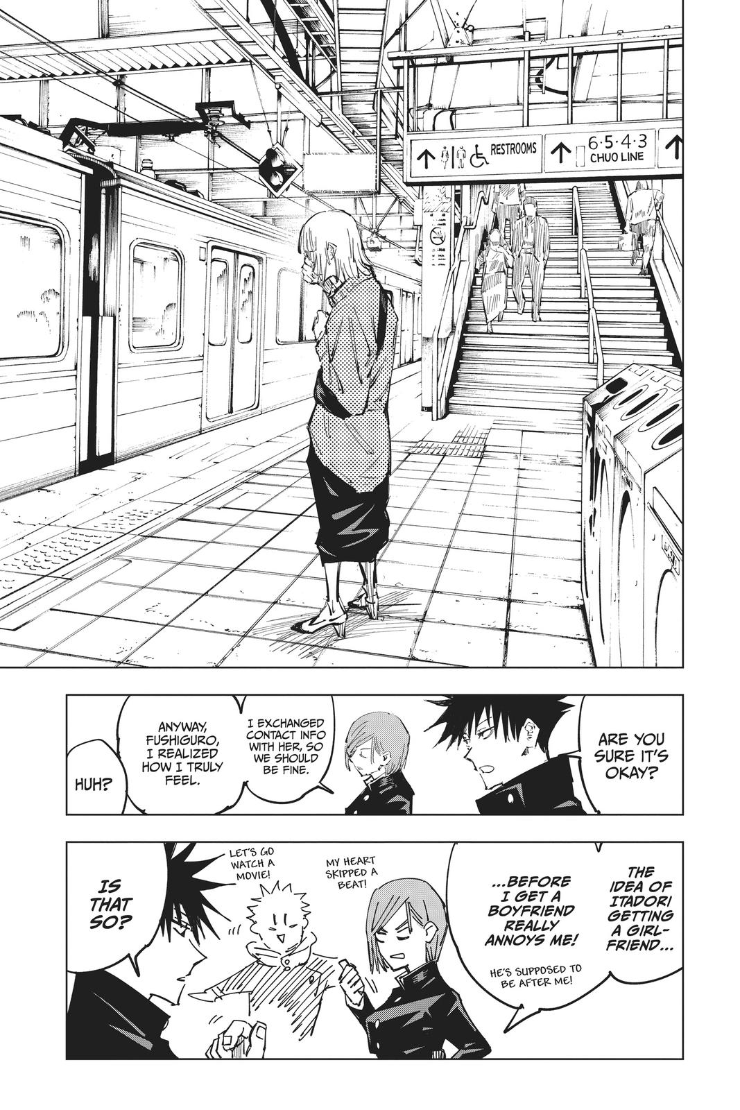 Jujutsu Kaisen Manga Chapter 64 page 19 - It's Like That scene
