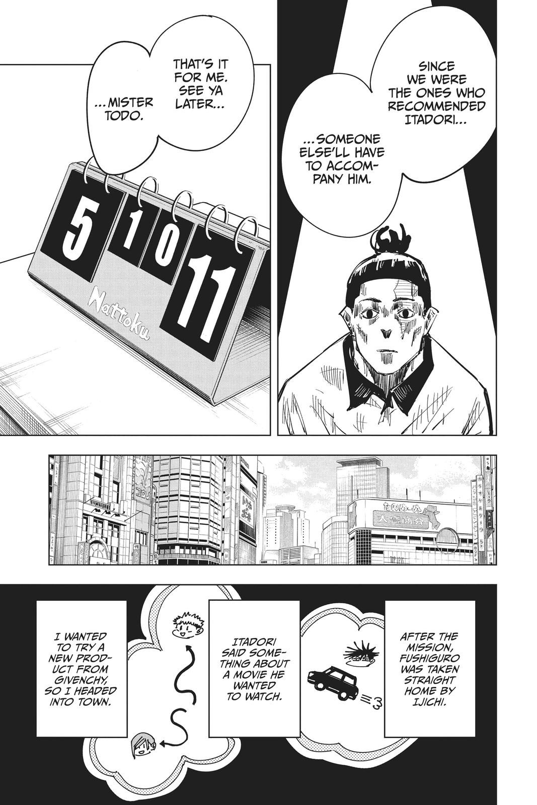Jujutsu Kaisen Manga Chapter 64 page 5 - It's Like That scene