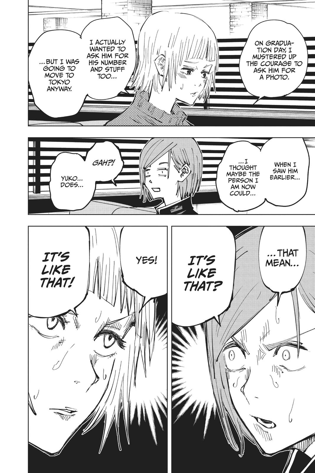 Jujutsu Kaisen Manga Chapter 64 page 8 - It's Like That scene