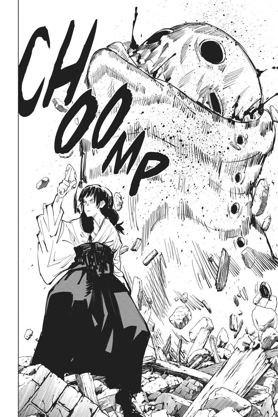 Jujutsu Kaisen Manga Chapter 65 page 10 - Hidden Inventory scene