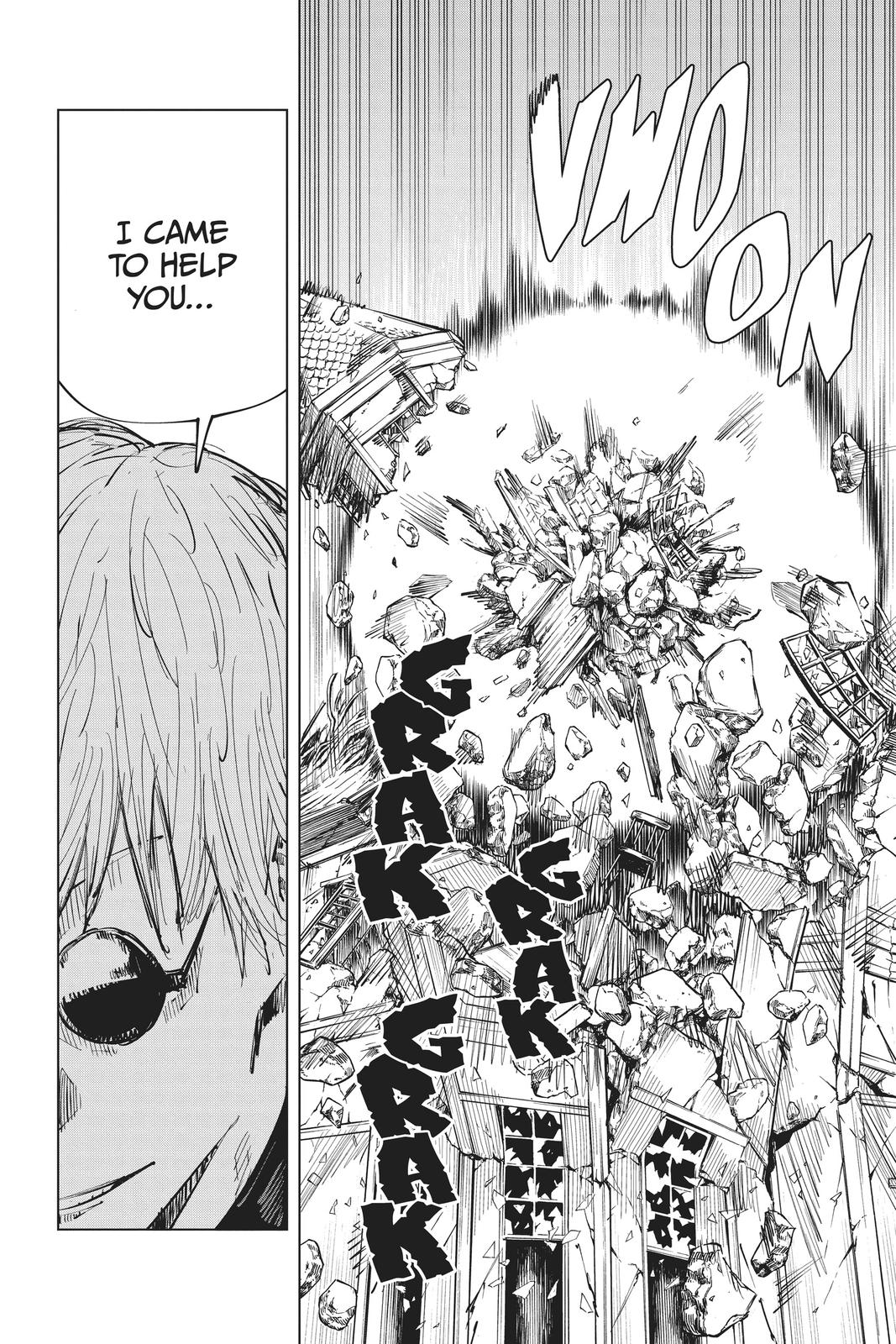 Jujutsu Kaisen Manga Chapter 65 page 6 - Hidden Inventory scene