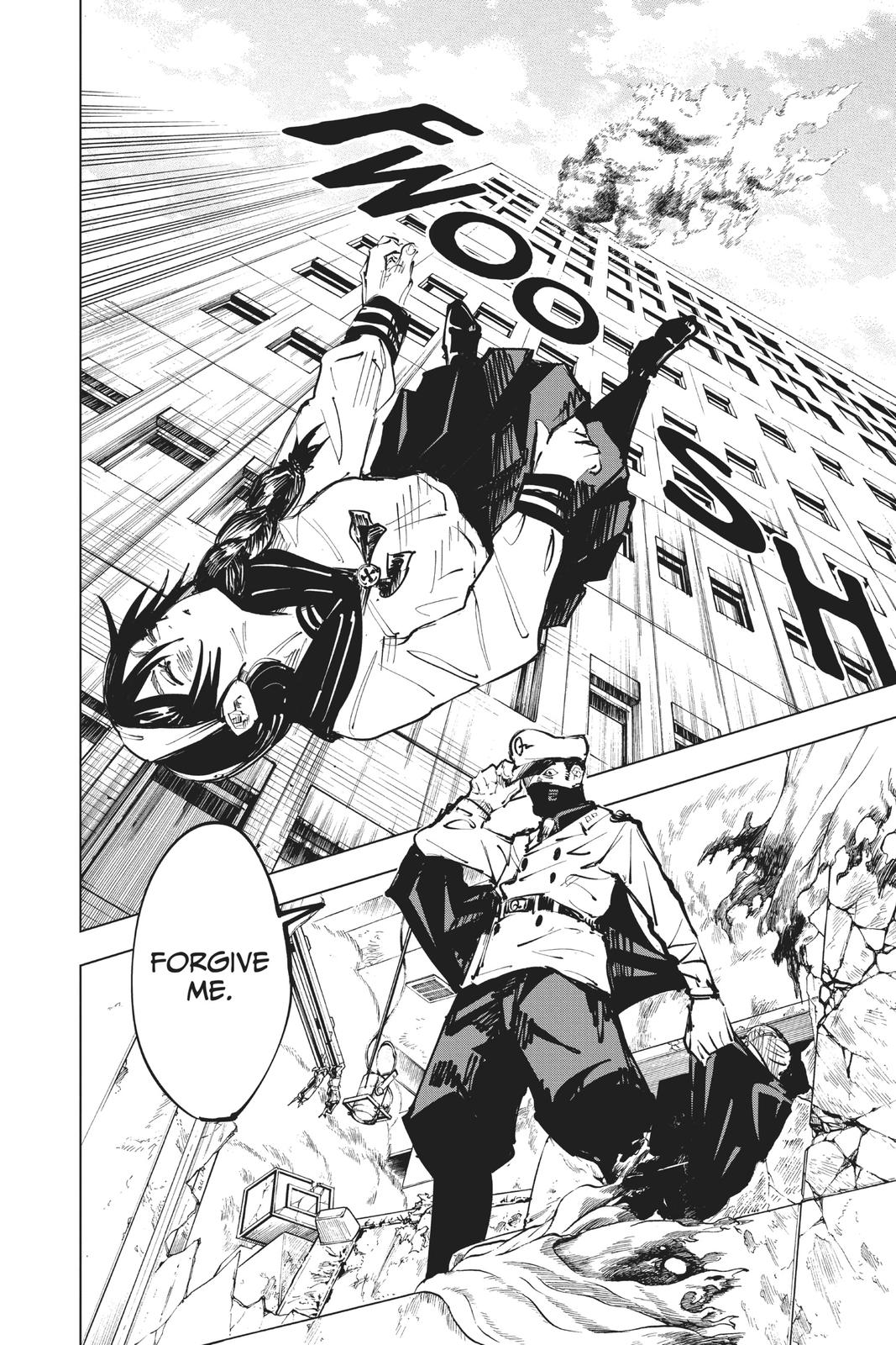 Jujutsu Kaisen Manga Chapter 66 page 12 - Hidden Inventory, Part 2 scene