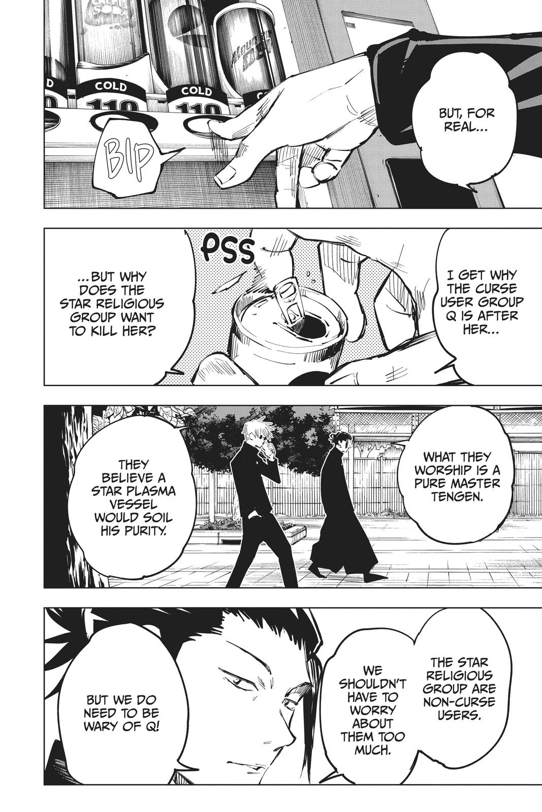 Jujutsu Kaisen Manga Chapter 66 page 8 - Hidden Inventory, Part 2 scene