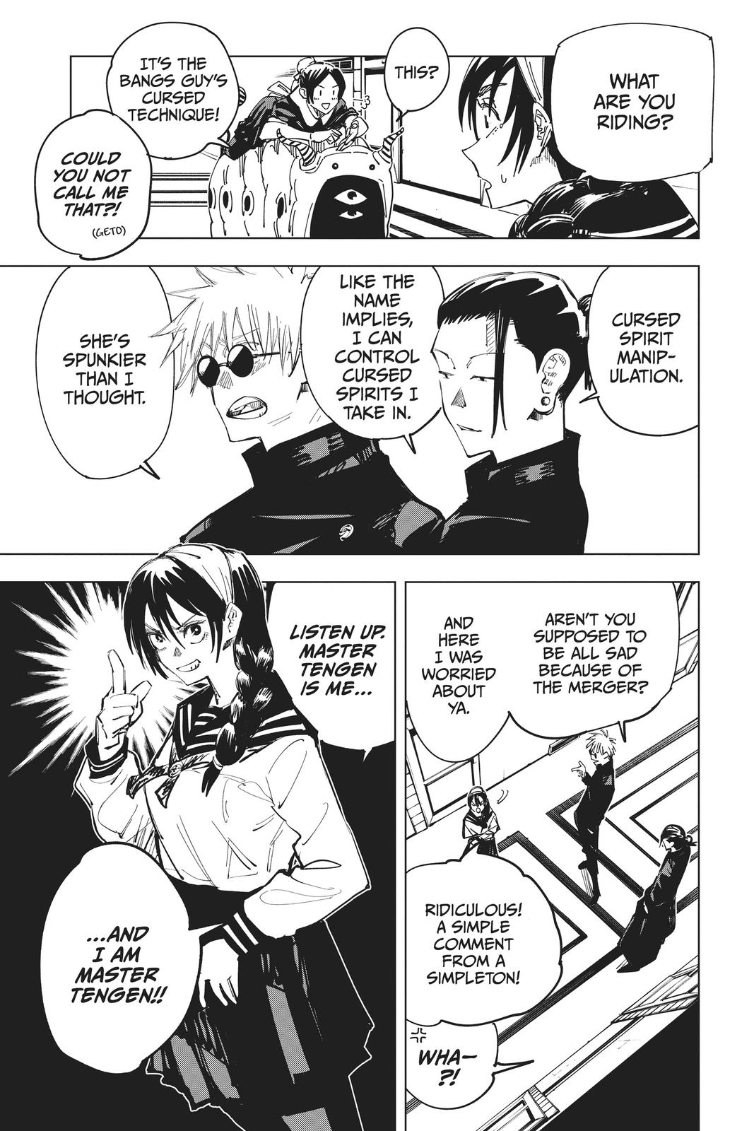 Jujutsu Kaisen Manga Chapter 67 page 11 - Hidden Inventory, Part 3 scene