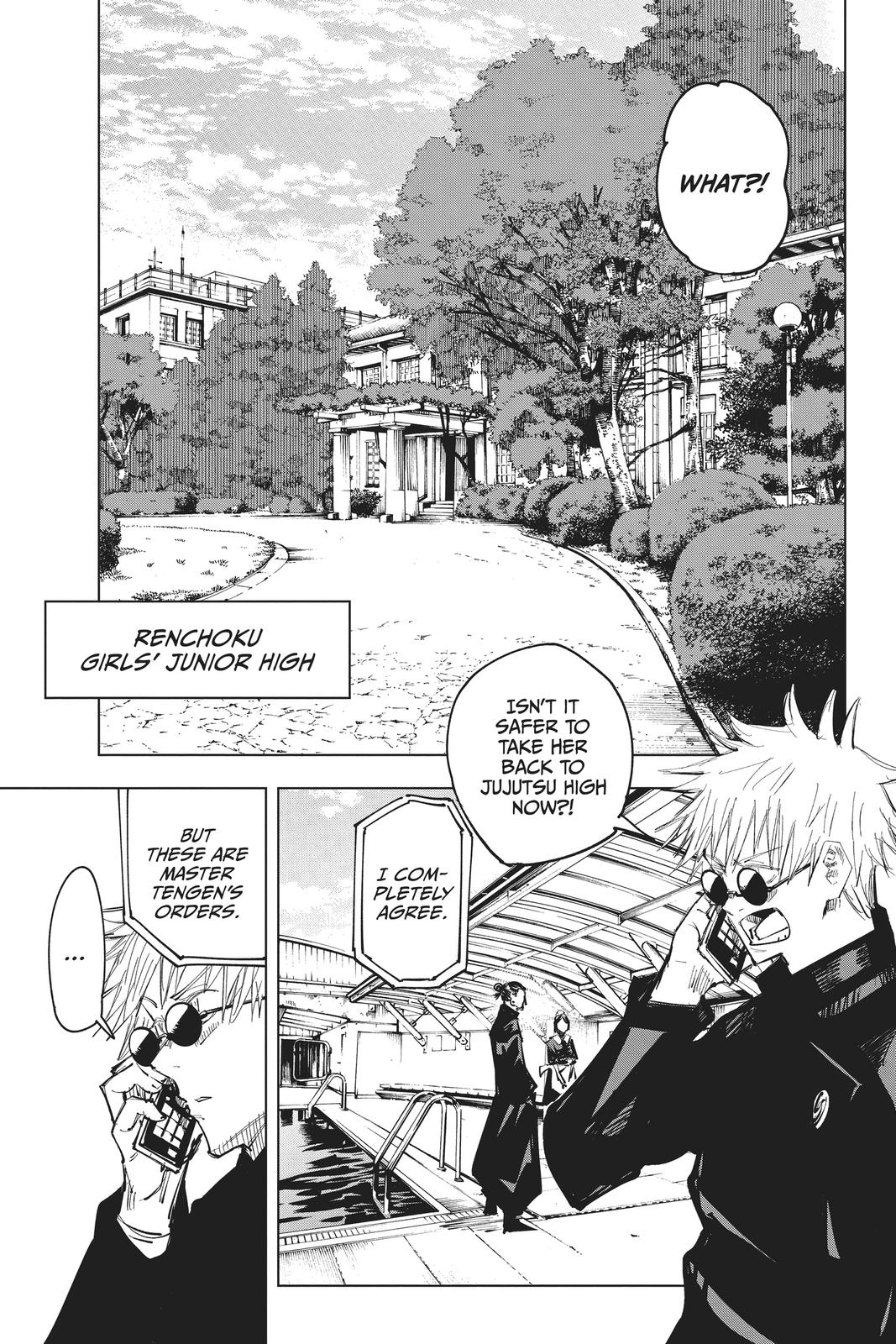 Jujutsu Kaisen Manga Chapter 67 page 13 - Hidden Inventory, Part 3 scene