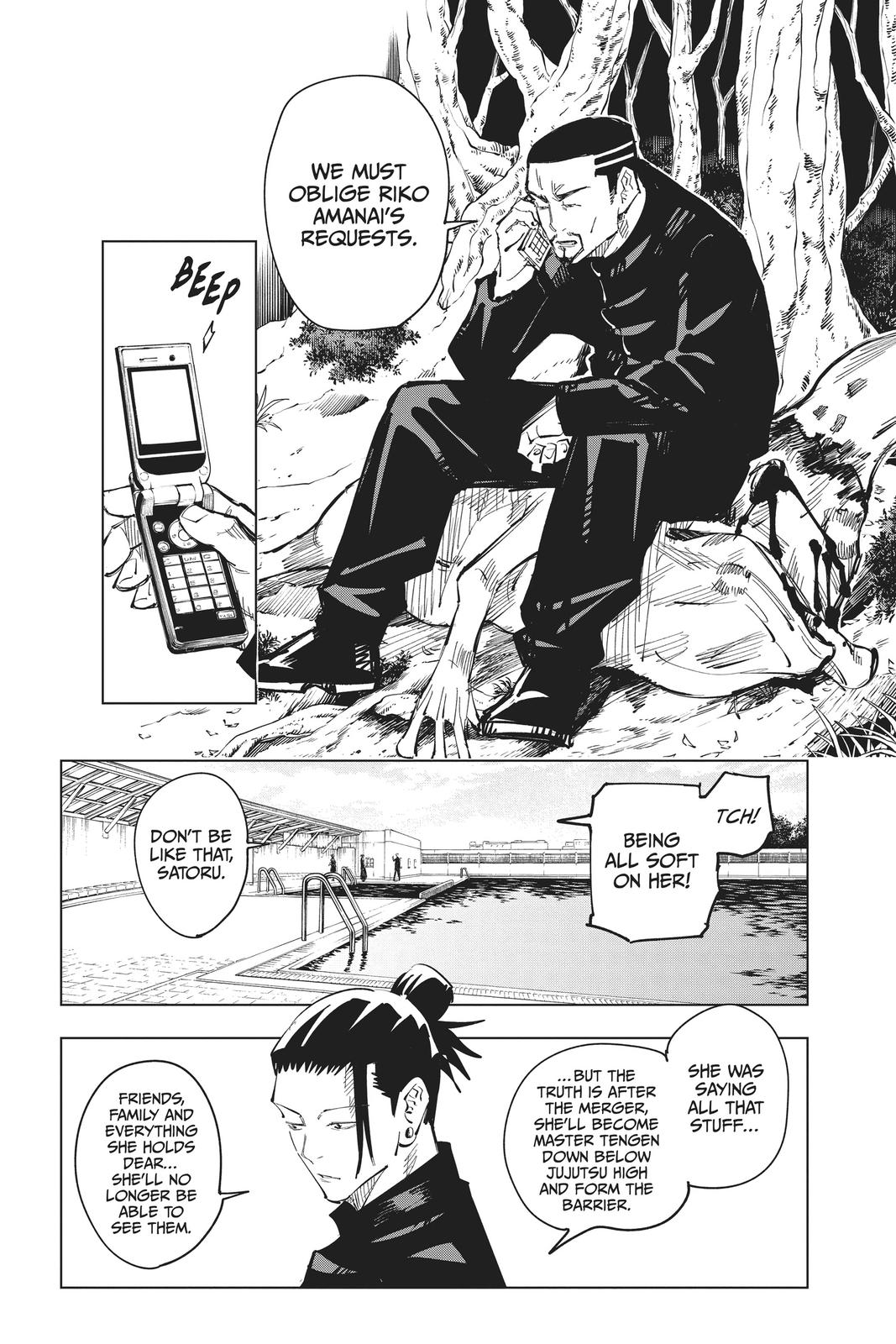 Jujutsu Kaisen Manga Chapter 67 page 14 - Hidden Inventory, Part 3 scene