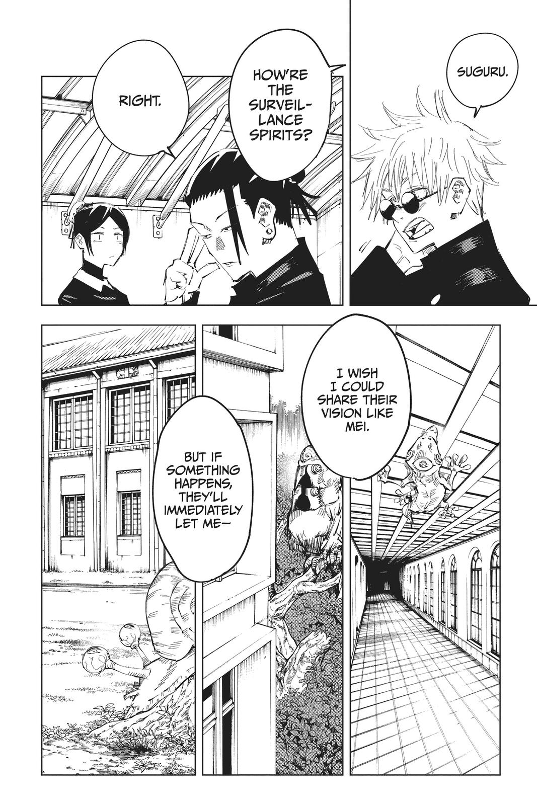 Jujutsu Kaisen Manga Chapter 67 page 16 - Hidden Inventory, Part 3 scene