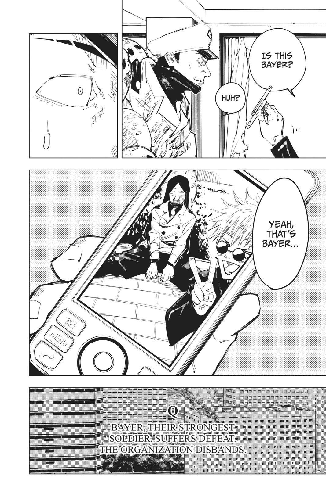 Jujutsu Kaisen Manga Chapter 67 page 4 - Hidden Inventory, Part 3 scene