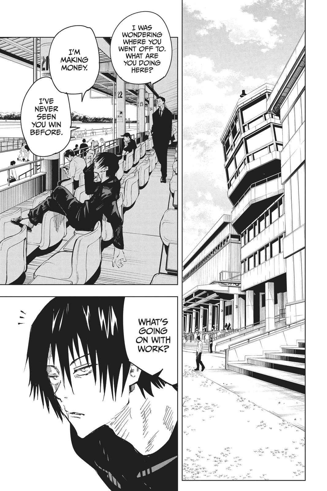 Jujutsu Kaisen Manga Chapter 67 page 5 - Hidden Inventory, Part 3 scene