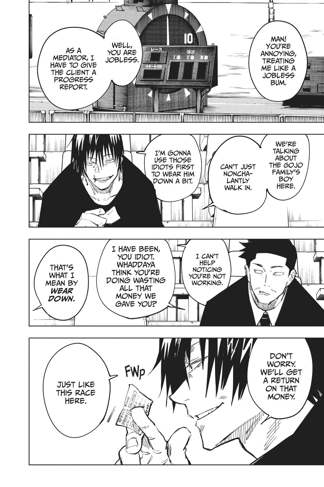 Jujutsu Kaisen Manga Chapter 67 page 6 - Hidden Inventory, Part 3 scene