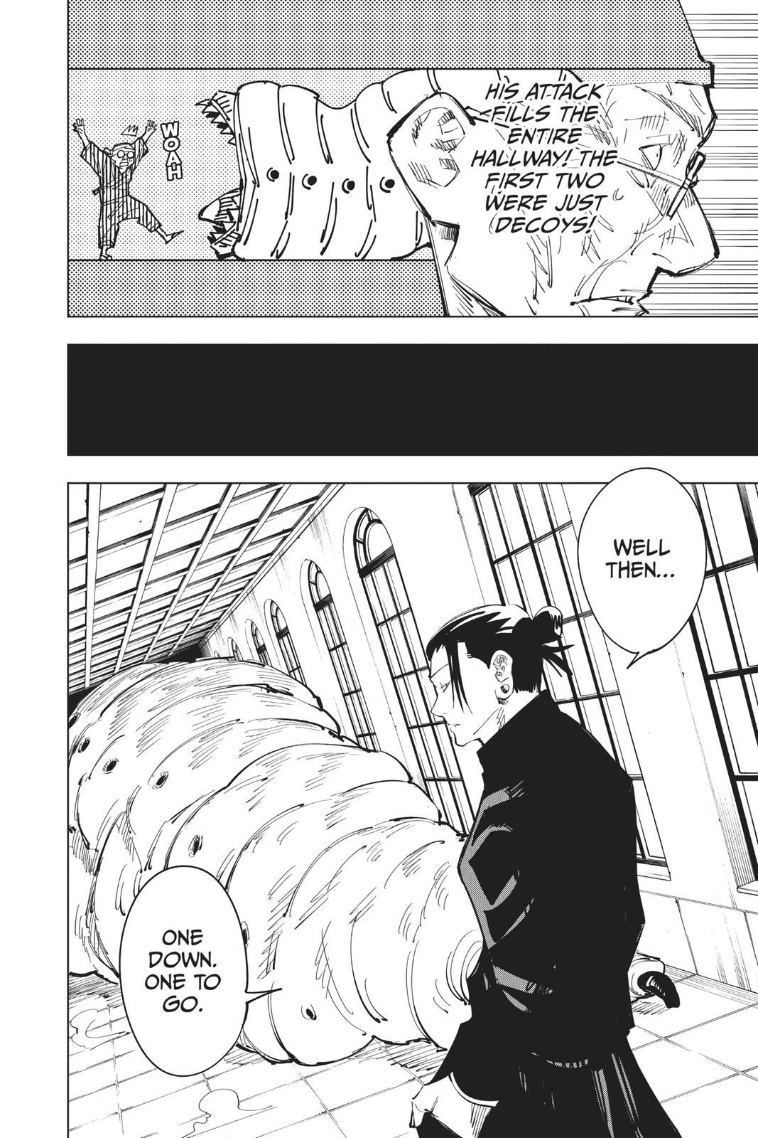 Jujutsu Kaisen Manga Chapter 68 page 10 - Hidden Inventory, Part 4 scene