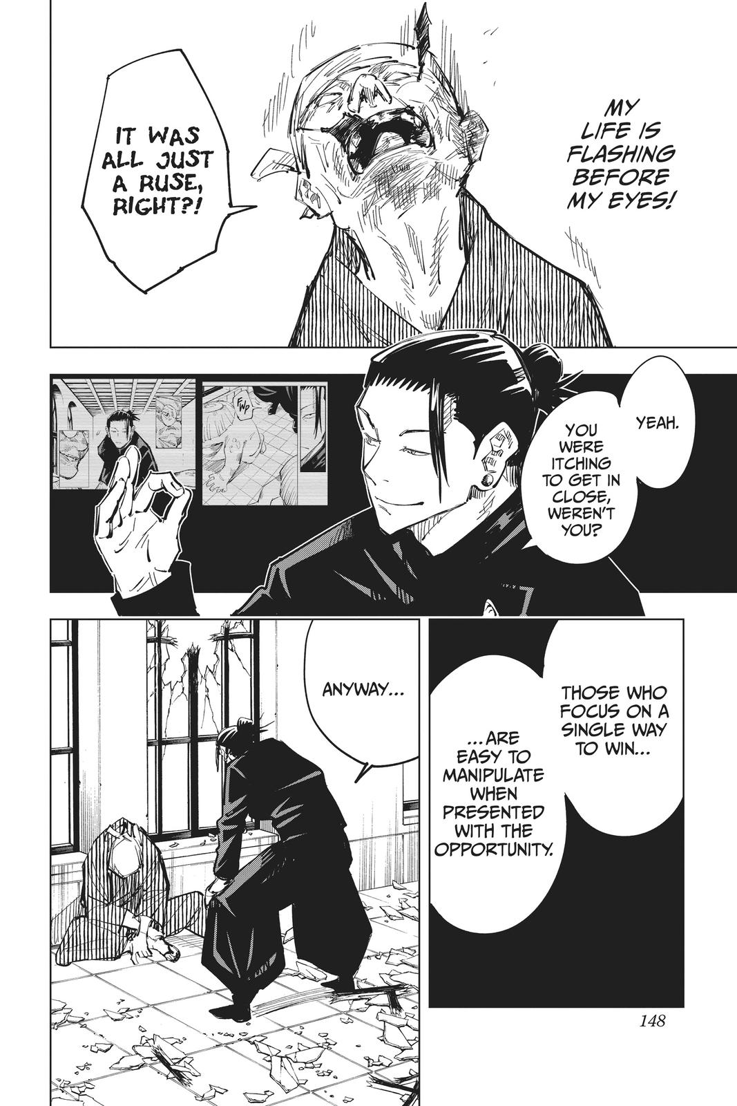 Jujutsu Kaisen Manga Chapter 68 page 16 - Hidden Inventory, Part 4 scene