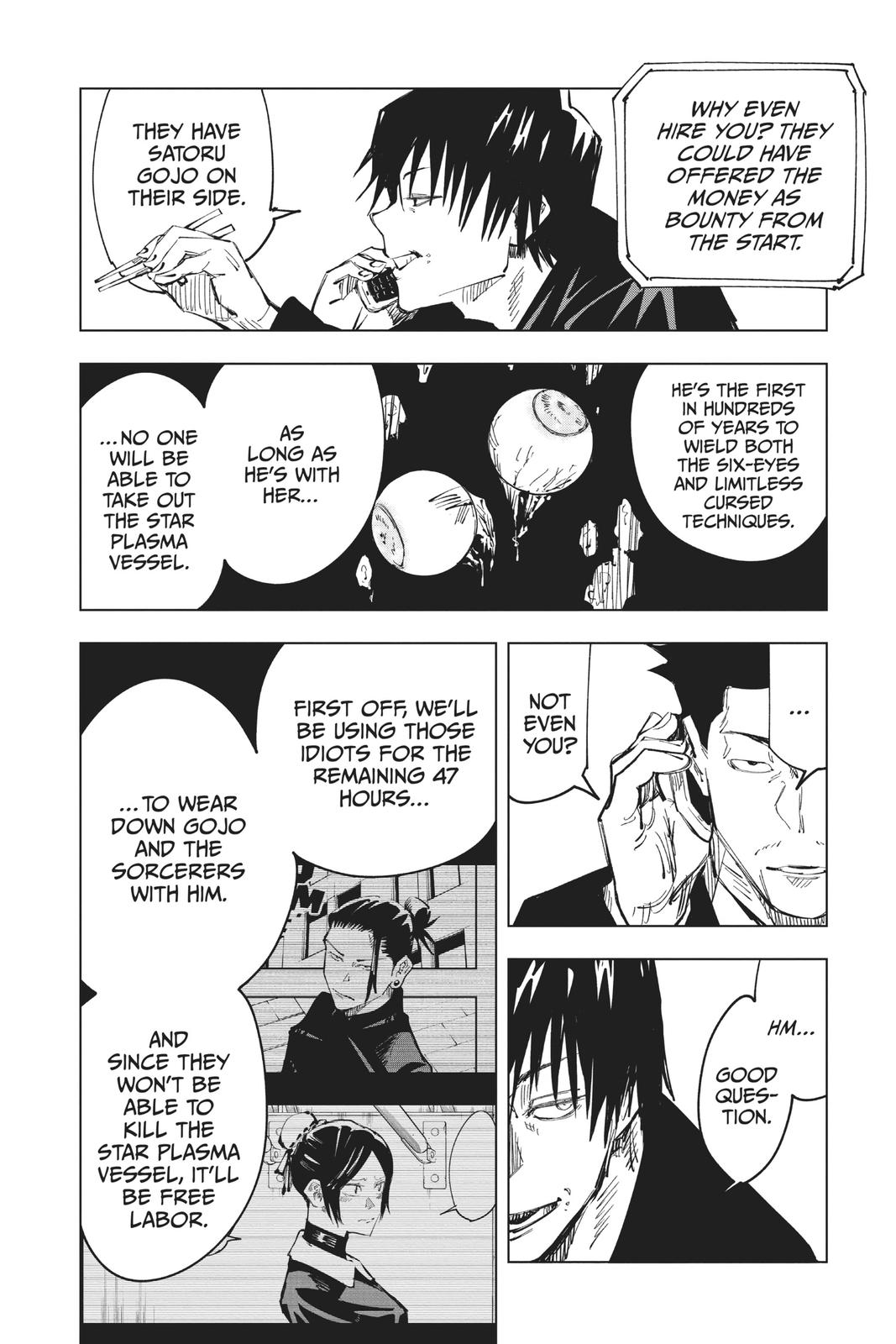 Jujutsu Kaisen Manga Chapter 68 page 2 - Hidden Inventory, Part 4 scene
