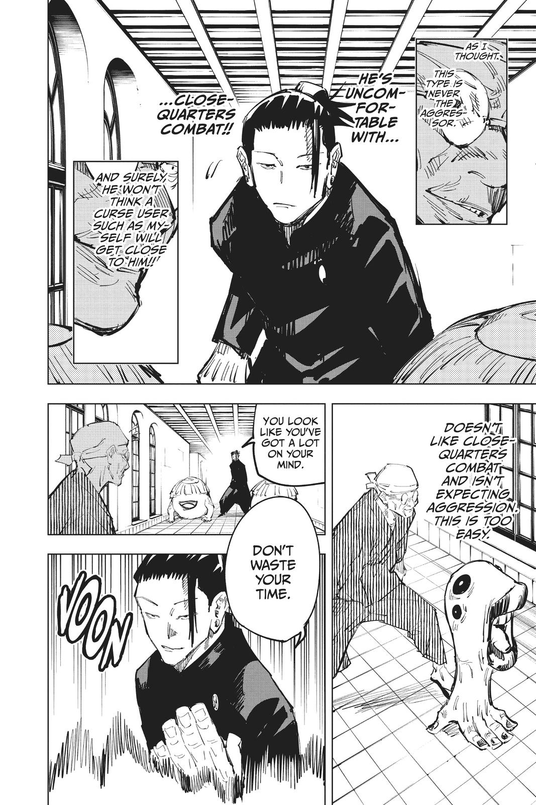 Jujutsu Kaisen Manga Chapter 68 page 8 - Hidden Inventory, Part 4 scene
