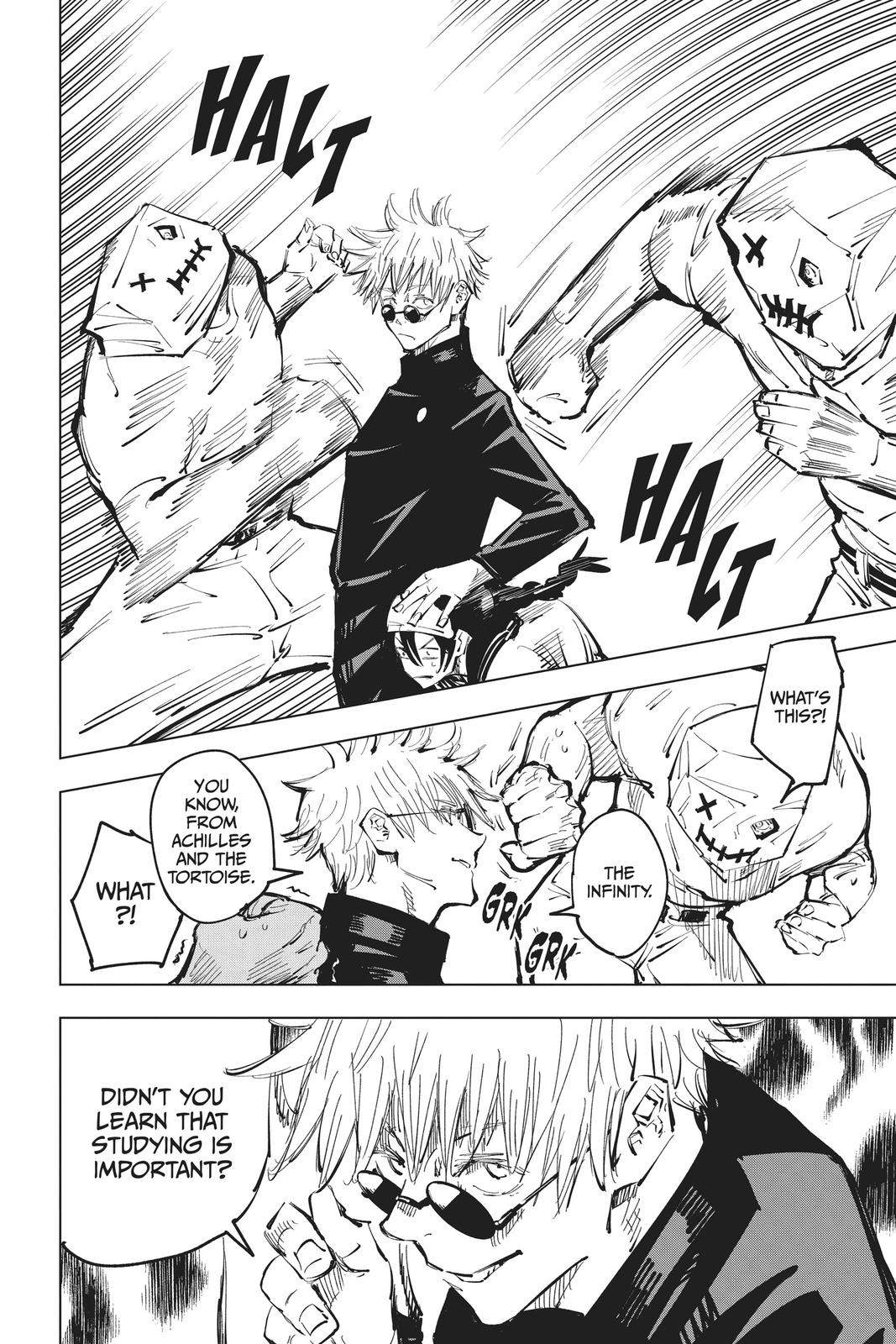 Jujutsu Kaisen Manga Chapter 69 page 13 - Hidden Inventory, Part 5 scene