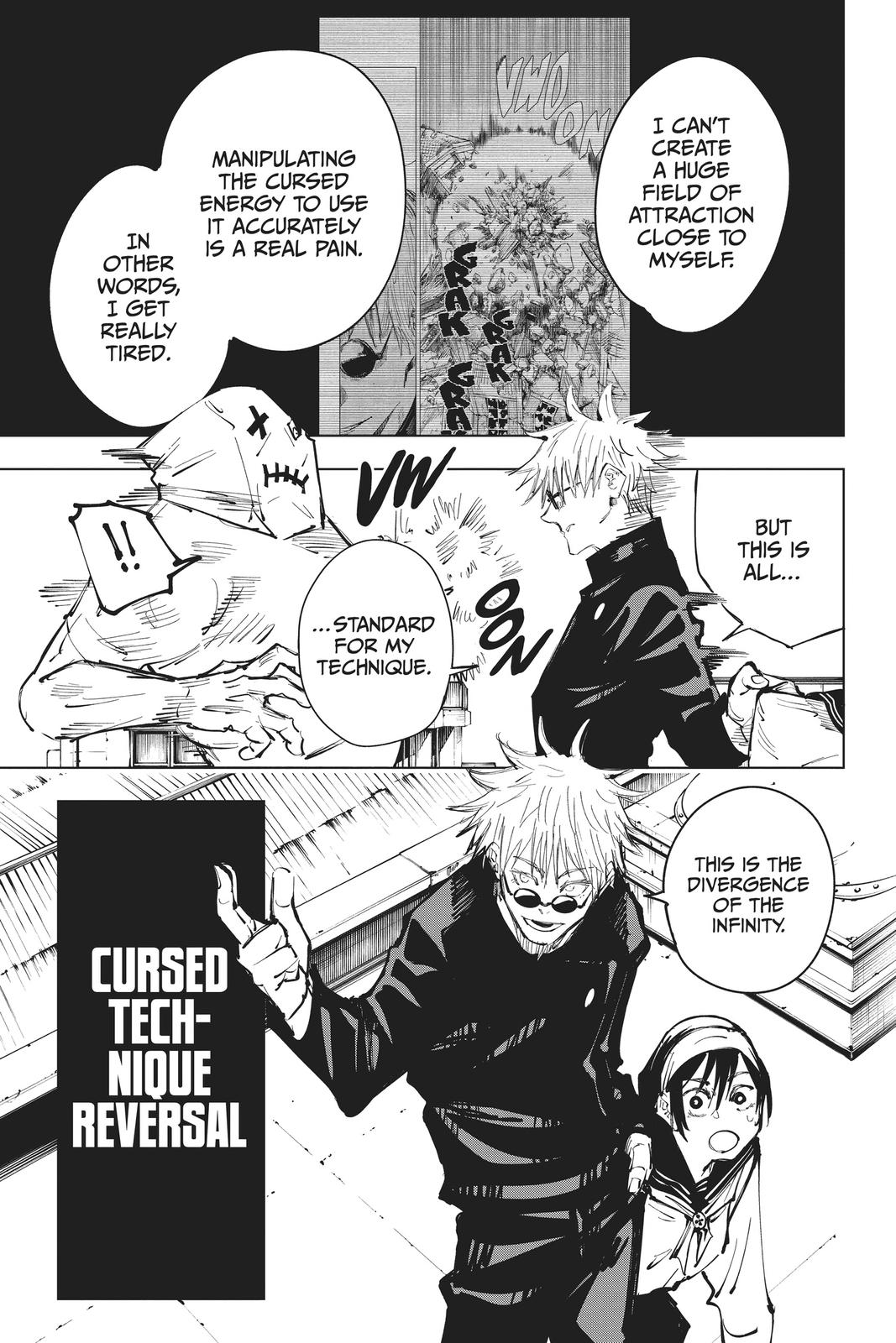 Jujutsu Kaisen Manga Chapter 69 page 16 - Hidden Inventory, Part 5 scene