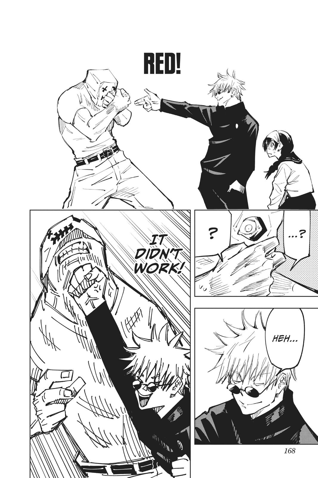 Jujutsu Kaisen Manga Chapter 69 page 17 - Hidden Inventory, Part 5 scene