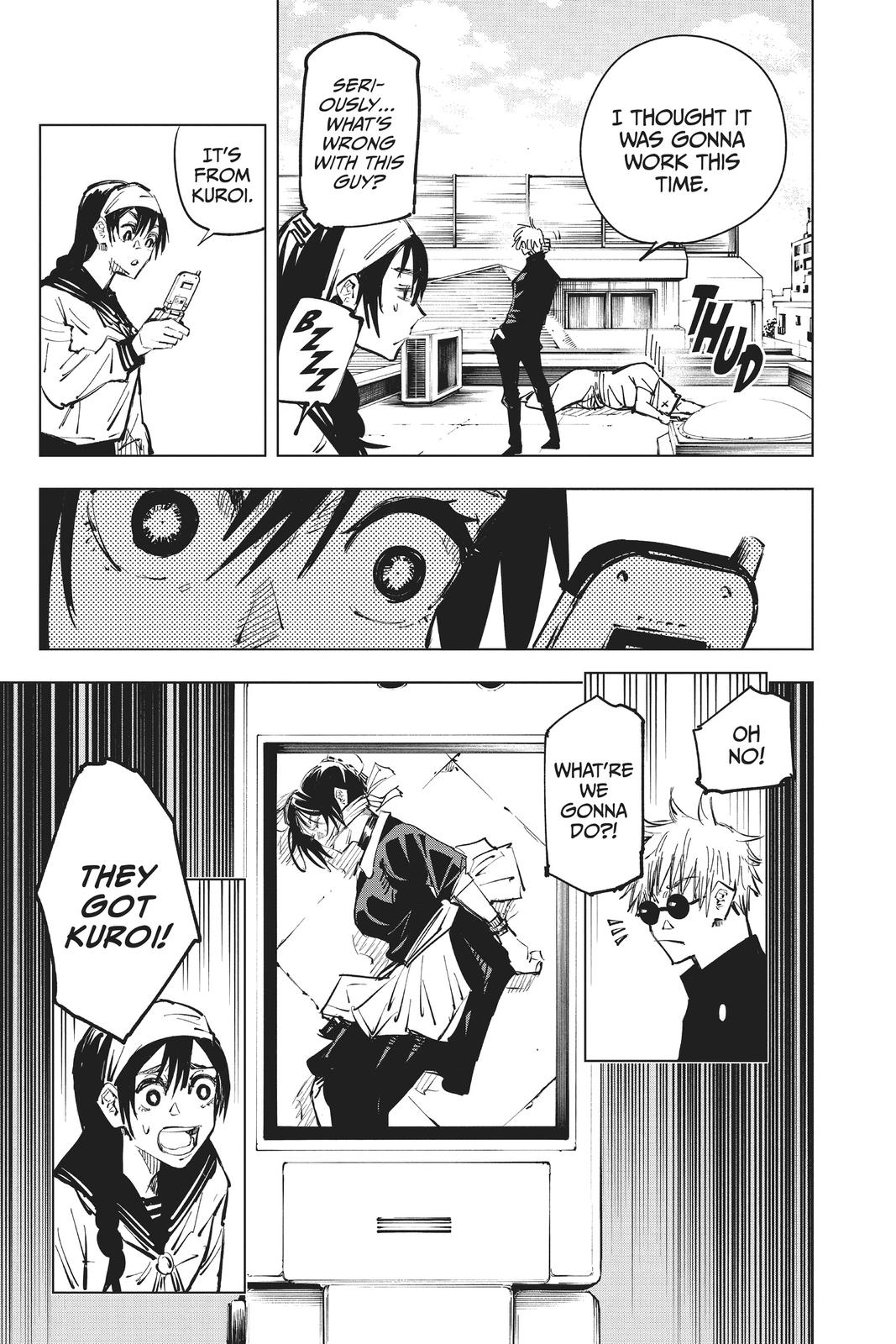 Jujutsu Kaisen Manga Chapter 69 page 18 - Hidden Inventory, Part 5 scene