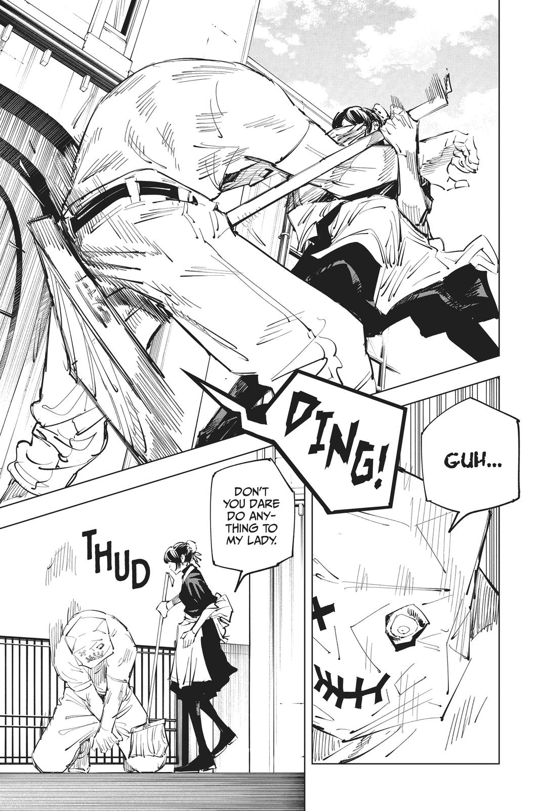 Jujutsu Kaisen Manga Chapter 69 page 7 - Hidden Inventory, Part 5 scene