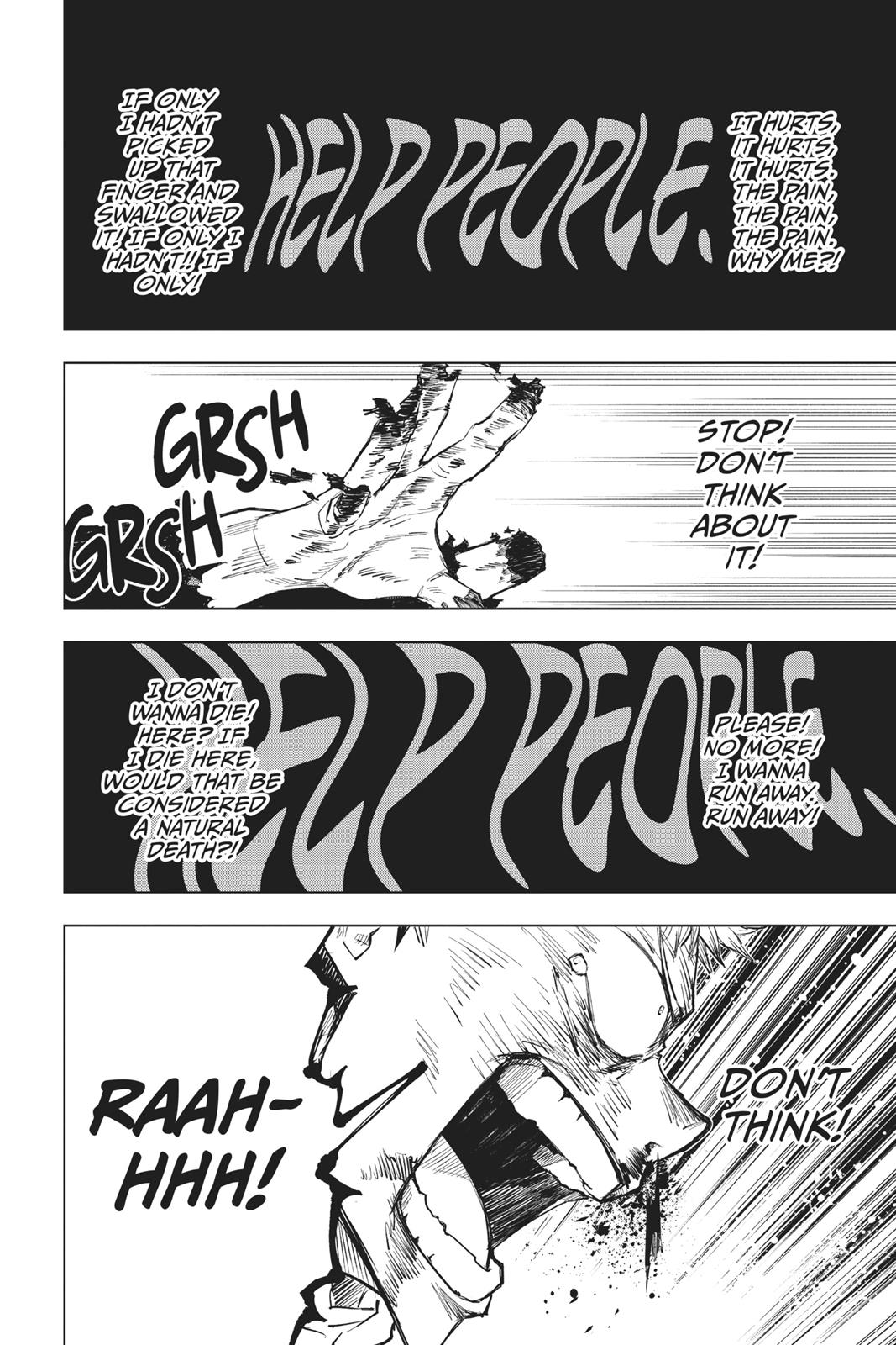 Jujutsu Kaisen Manga Chapter 7 page 11 - Fearsome Womb, Part 2 scene