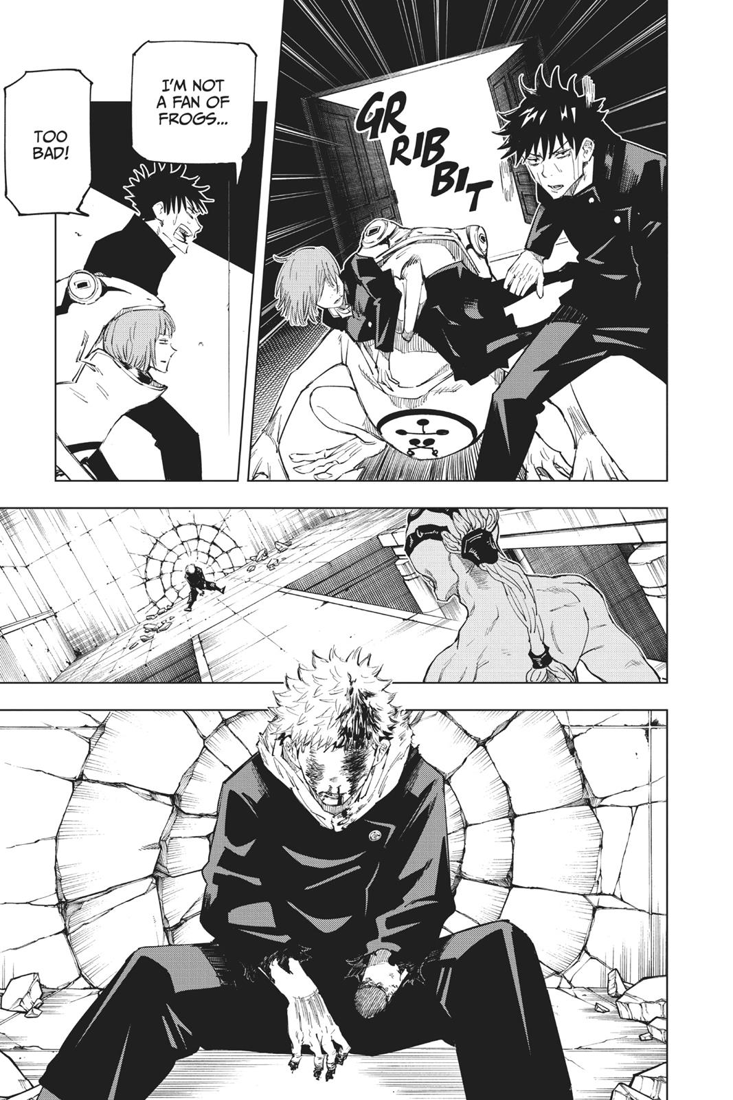 Jujutsu Kaisen Manga Chapter 7 page 14 - Fearsome Womb, Part 2 scene