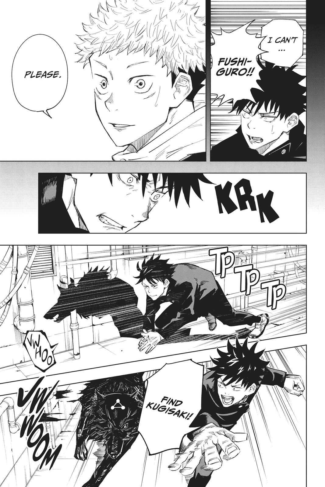 Jujutsu Kaisen Manga Chapter 7 page 6 - Fearsome Womb, Part 2 scene