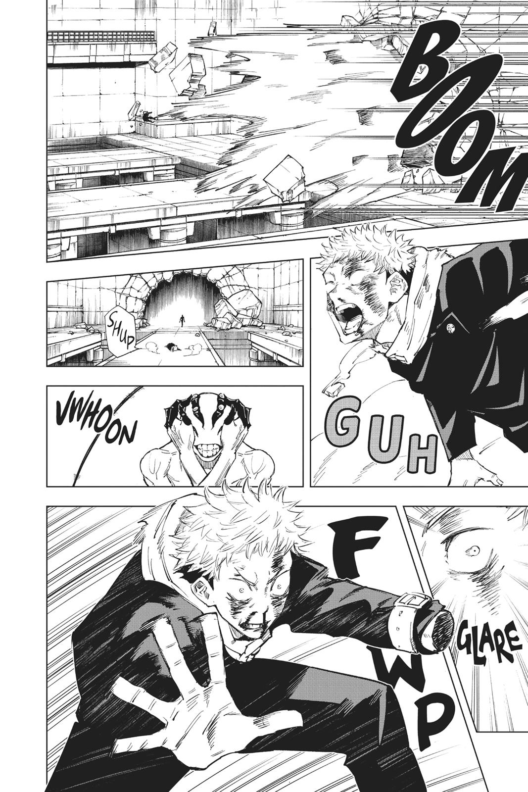 Jujutsu Kaisen Manga Chapter 7 page 9 - Fearsome Womb, Part 2 scene