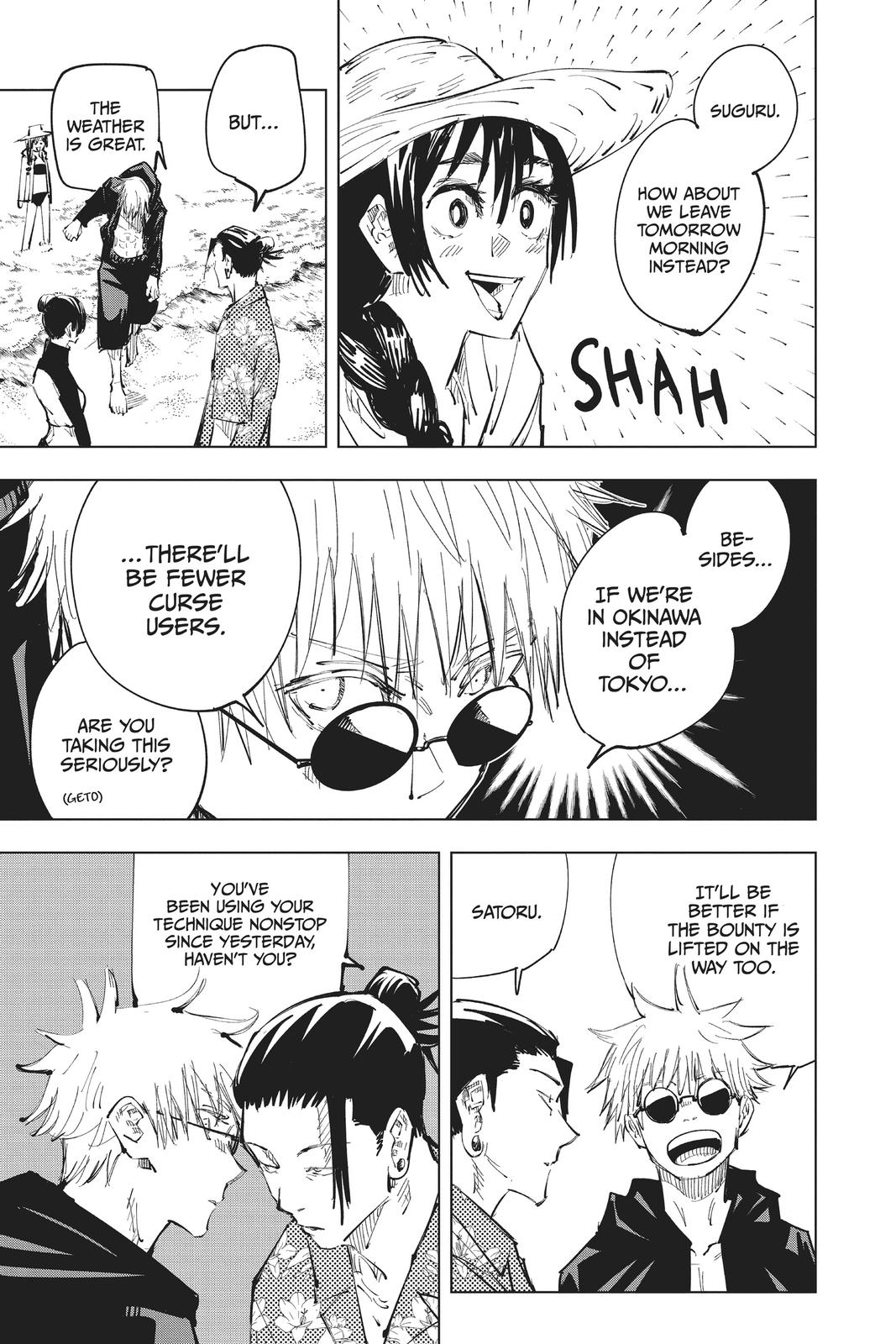 Jujutsu Kaisen Manga Chapter 70 page 12 - Hidden Inventory, Part 6 scene