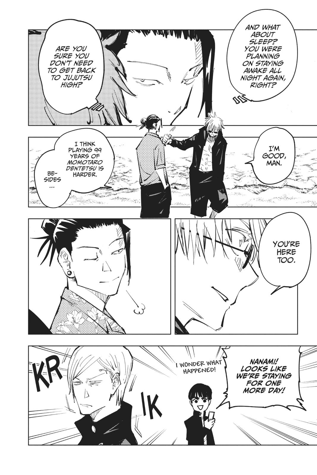 Jujutsu Kaisen Manga Chapter 70 page 13 - Hidden Inventory, Part 6 scene