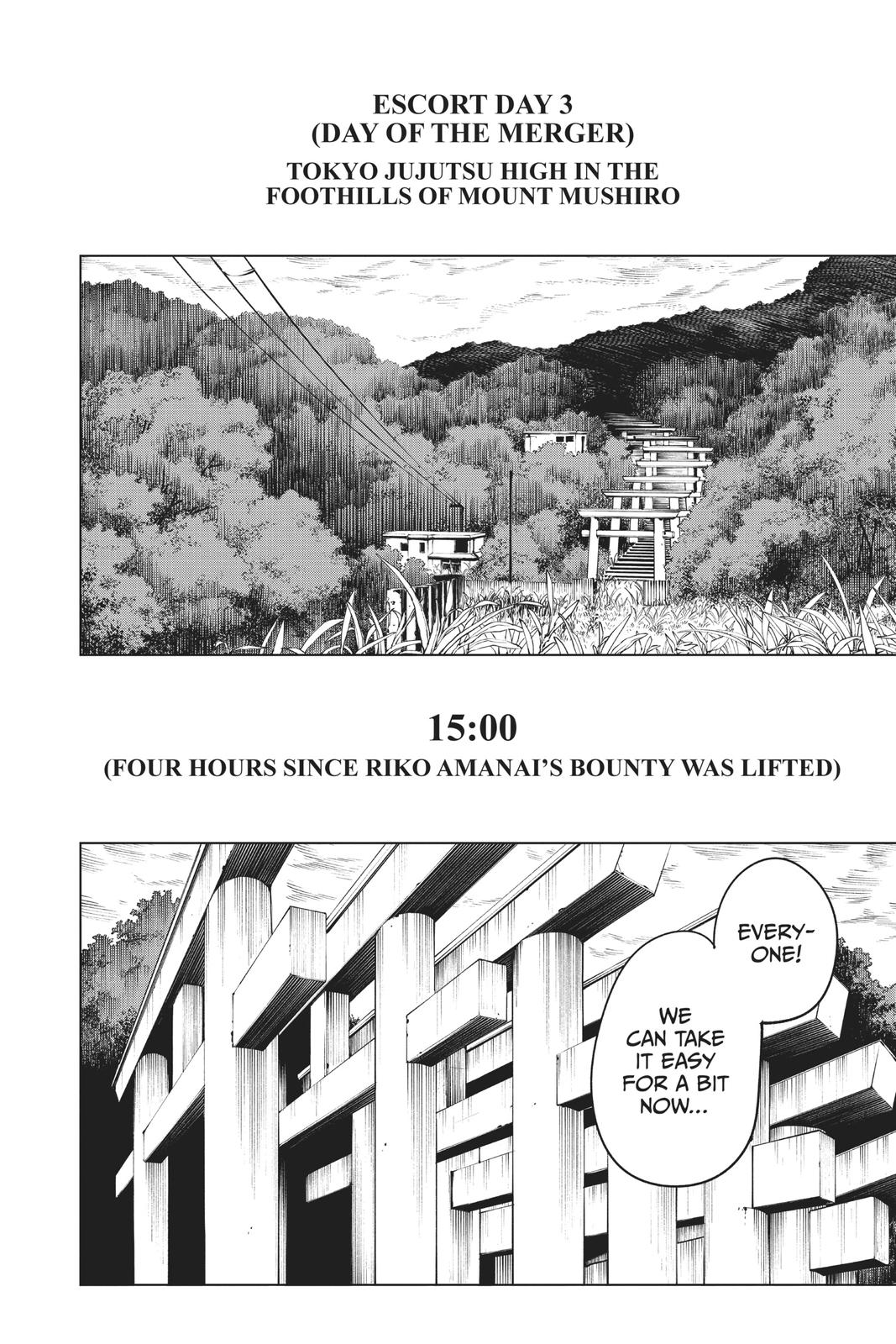 Jujutsu Kaisen Manga Chapter 70 page 16 - Hidden Inventory, Part 6 scene