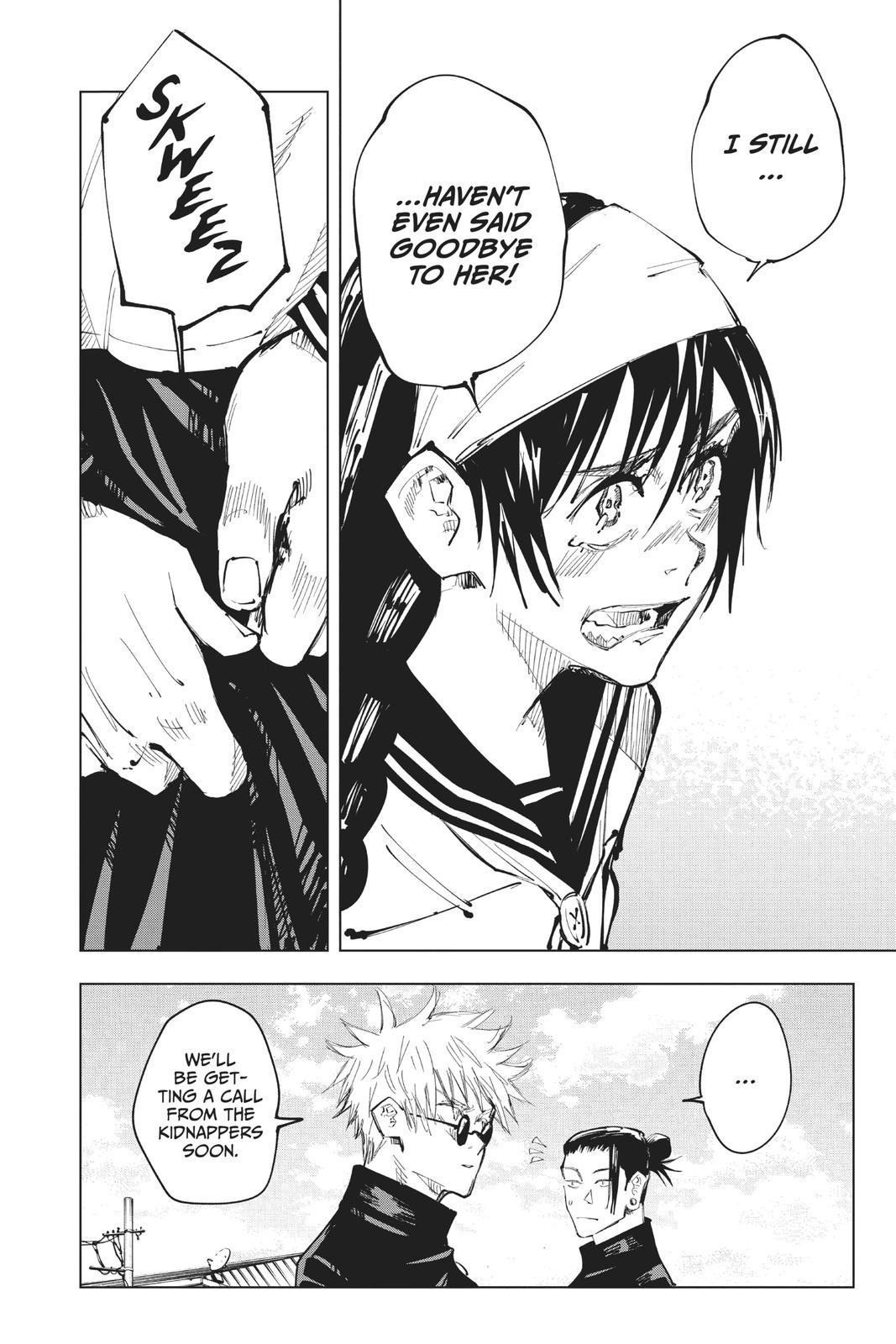 Jujutsu Kaisen Manga Chapter 70 page 4 - Hidden Inventory, Part 6 scene