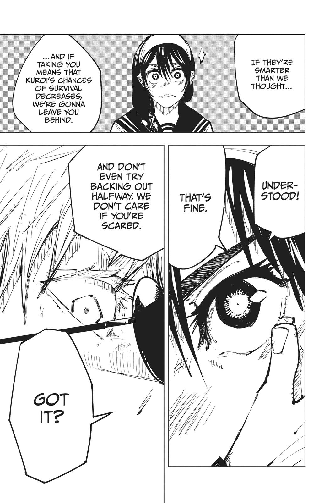 Jujutsu Kaisen Manga Chapter 70 page 5 - Hidden Inventory, Part 6 scene