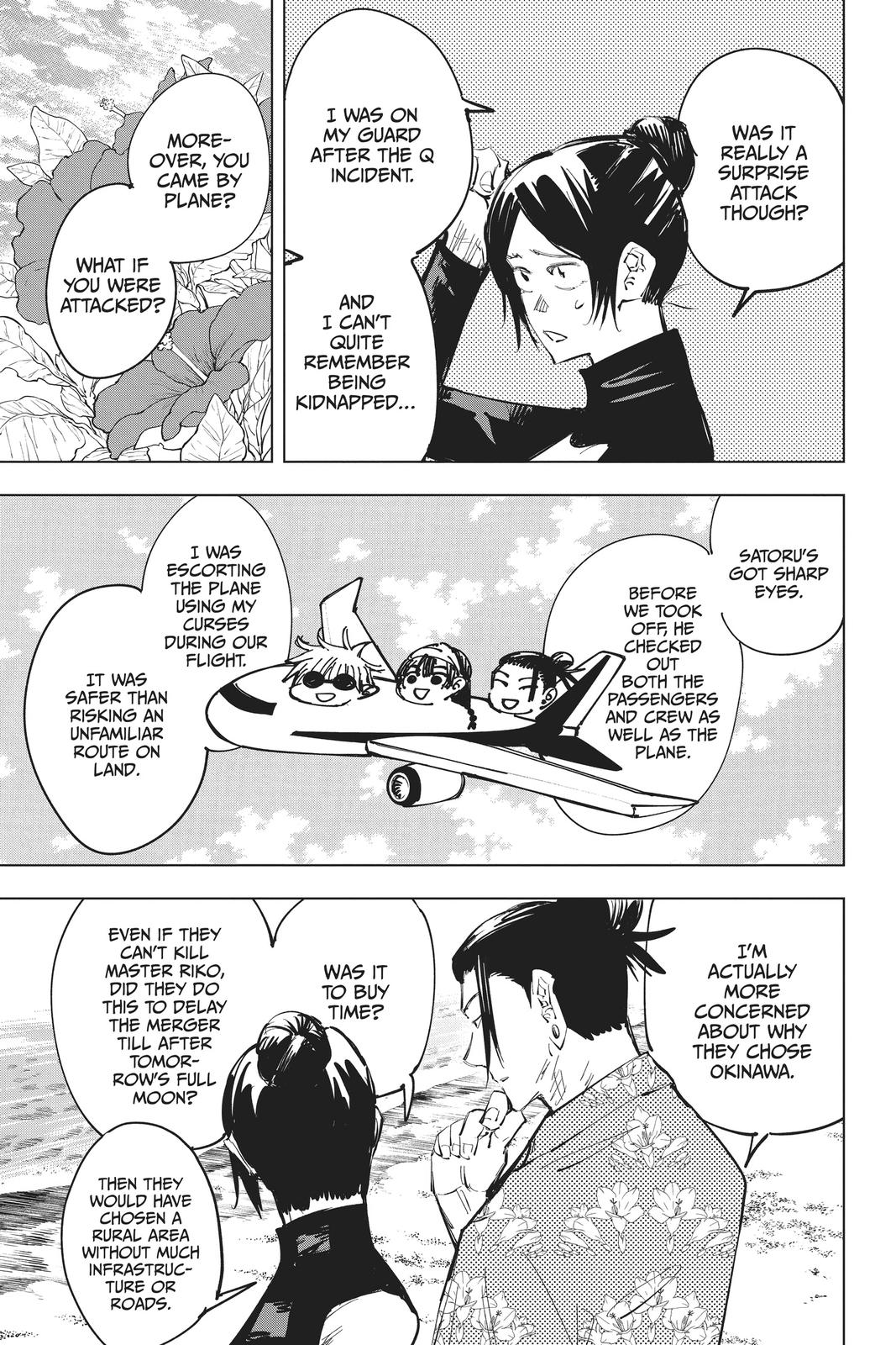 Jujutsu Kaisen Manga Chapter 70 page 8 - Hidden Inventory, Part 6 scene