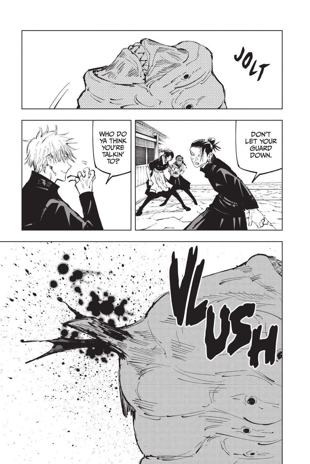 Jujutsu Kaisen Manga Chapter 71 page 11 - Hidden Inventory, Part 7 scene