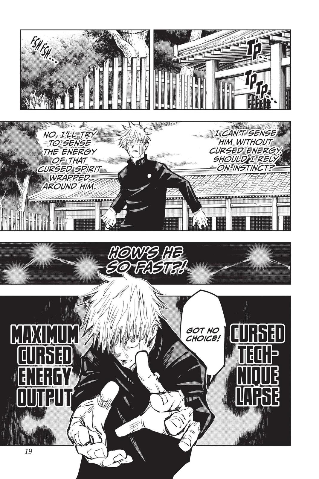 Jujutsu Kaisen Manga Chapter 71 page 18 - Hidden Inventory, Part 7 scene