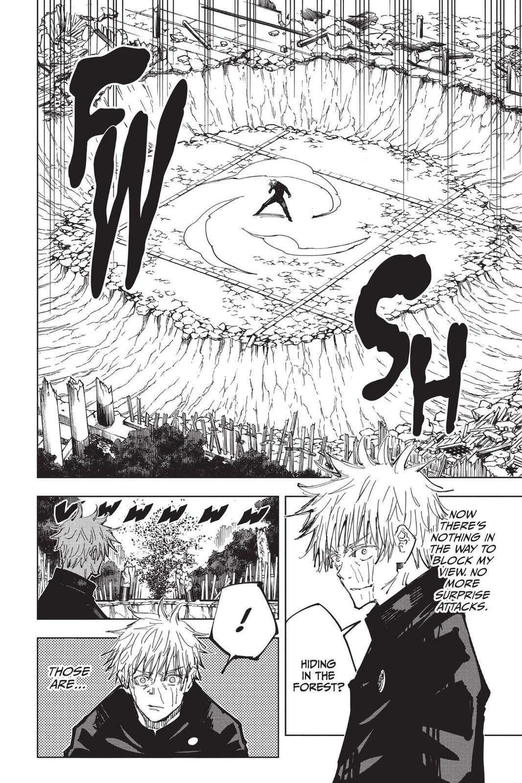 Jujutsu Kaisen Manga Chapter 71 page 20 - Hidden Inventory, Part 7 scene