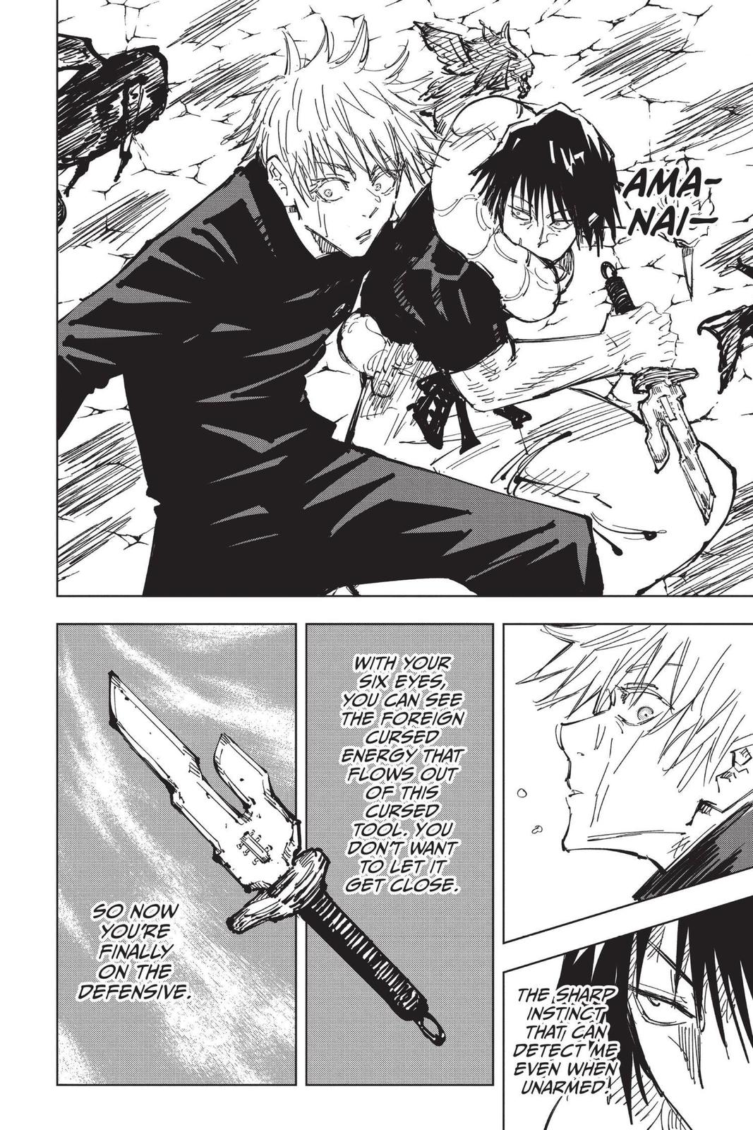 Jujutsu Kaisen Manga Chapter 71 page 22 - Hidden Inventory, Part 7 scene